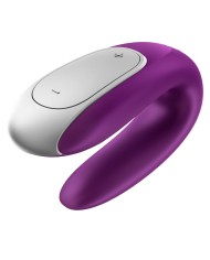 SATISFYER DOUBLE FUN PARTNER VIBRADOR LILA