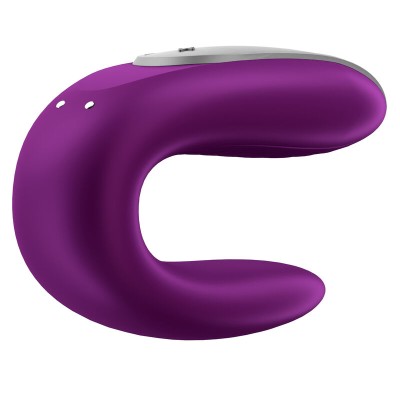 SATISFYER DOUBLE FUN PARTNER VIBRADOR LILA