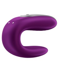 SATISFYER DOUBLE FUN PARTNER VIBRADOR LILA