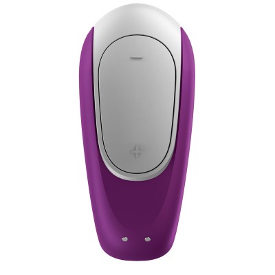 SATISFYER DOUBLE FUN PARTNER VIBRADOR LILA