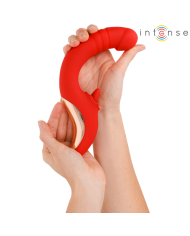 INTENSE PAULINA VIBRADOR ESTIMULADOR EN FORMA DE U ROJO