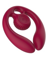 SNAIL VIBE GIZI DUO ESTIMULADOR DE PAREJAS CONTROL REMOTO BURDEOS