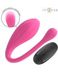 INTENSE JANICE HUEVO VIBRADOR U DOBLE ESTIMULACION 10 VIBRACIONES ROSA CONTROL REMOTO