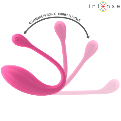 INTENSE JANICE HUEVO VIBRADOR U DOBLE ESTIMULACION 10 VIBRACIONES ROSA CONTROL REMOTO