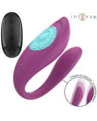 INTENSE ANNIE ESTIMULADOR VIBRADOR FORMA DE U MORADO CONTROL REMOTO