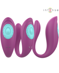 INTENSE ANNIE ESTIMULADOR VIBRADOR FORMA DE U MORADO CONTROL REMOTO
