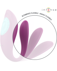 INTENSE ANNIE ESTIMULADOR VIBRADOR FORMA DE U MORADO CONTROL REMOTO
