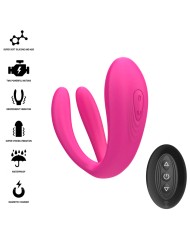 INTENSE JULIA VIBRADOR ESTIMULADOR DE PINZAS CONTROL REMOTO