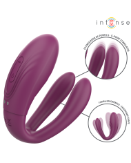 INTENSE SANDRA VIBRADOR ESTIMULADOR DE PINZAS CON GOLPETEO CONTROL REMOTO