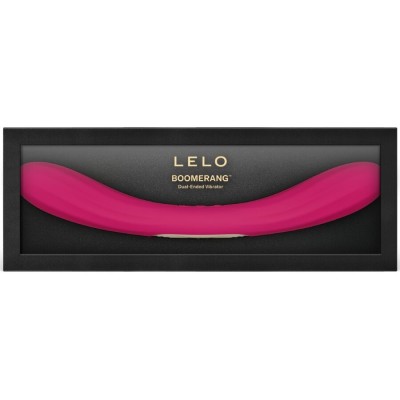 LELO BOOMERANG VIBRADOR DE DOBLE EXTREMO CEREZA