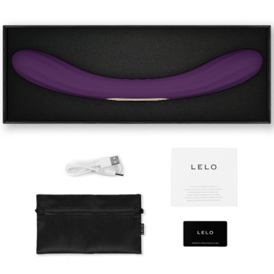 LELO BOOMERANG VIBRADOR DE DOBLE EXTREMO MORADO