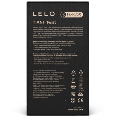 LELO TIANI TWIST VIBRADOR PARA PAREJAS LAVANDA