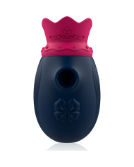 INTENSE ESTIMULADOR CLITORIS 10 MODOS DE SUCCION Y LICKING AZUL