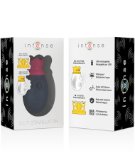 INTENSE ESTIMULADOR CLITORIS 10 MODOS DE SUCCION Y LICKING AZUL