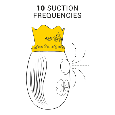 INTENSE ESTIMULADOR CLITORIS 10 MODOS DE SUCCION Y LICKING ROJO