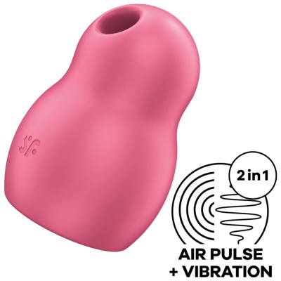 SATISFYER PRO TO GO 1 ESTIMULADOR Y VIBRADOR DOBLE VERDE