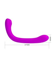 PRETTY LOVE ALEX VIBRADOR Y SUCCIONADOR DE CLITORIS LILA