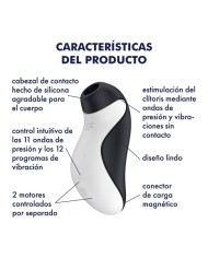 SATISFYER ORCA AIR PULSE STIMULATOR VIBRATION