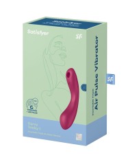 SATISFYER CURVE TRINITY 1 AIR PULSE VIBRATION GRIS