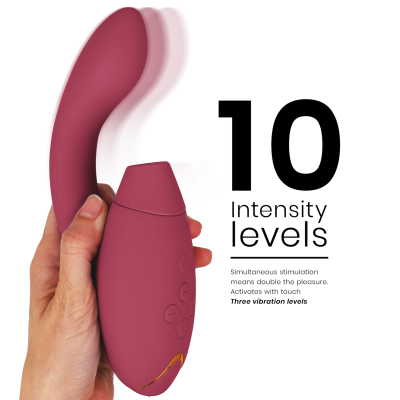 WOMANIZER DUO 2 ESTIMULADOR BURDEOS