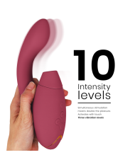 WOMANIZER DUO 2 ESTIMULADOR BURDEOS