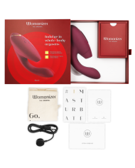 WOMANIZER DUO 2 ESTIMULADOR BURDEOS