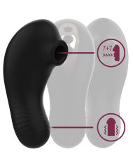 RITHUAL SHUSHU PRO POCKET ESTIMULADOR CLITORIS 2 POTENTES MOTORES AZABACHE