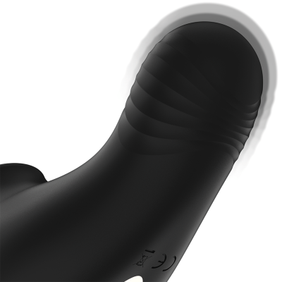 RITHUAL SHUSHU PRO POCKET ESTIMULADOR CLITORIS 2 POTENTES MOTORES AZABACHE