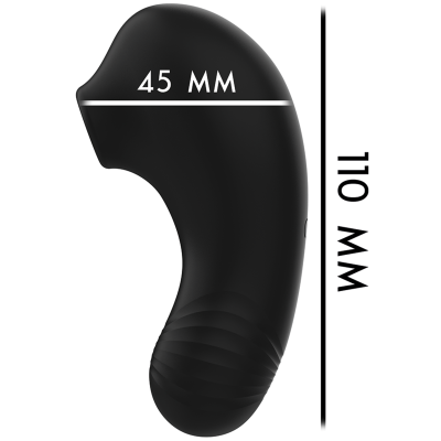 RITHUAL SHUSHU PRO POCKET ESTIMULADOR CLITORIS 2 POTENTES MOTORES AZABACHE