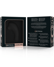 RITHUAL SHUSHU PRO POCKET ESTIMULADOR CLITORIS 2 POTENTES MOTORES AZABACHE