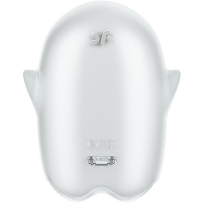 SATISFYER GLOWING GHOST AIR PULSE VIBRADOR AMARILLO