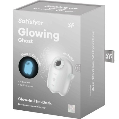 SATISFYER GLOWING GHOST AIR PULSE VIBRADOR AMARILLO