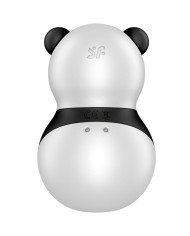 SATISFYER POCKET PANDA ESTIMULADOR VIBRADOR BLANCO Y NEGRO