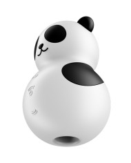 SATISFYER POCKET PANDA ESTIMULADOR VIBRADOR BLANCO Y NEGRO
