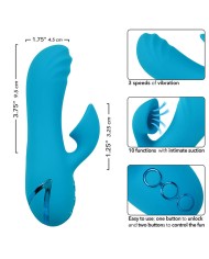 CALEXOTICS SUNSET BEACH SEDUCER VIBRADOR Y ESTIMULADOR 10 FUNCIONES AZUL