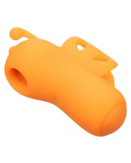 CALEXOTICS NEON VIBES THE BUZZING VIBE ESTIMULADOR DE DEDO 10 VIBRACIONES NARANJA