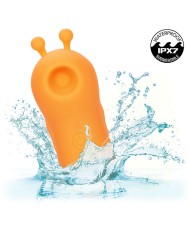 CALEXOTICS NEON VIBES THE BUZZING VIBE ESTIMULADOR DE DEDO 10 VIBRACIONES NARANJA