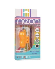 CALEXOTICS NEON VIBES THE BUZZING VIBE ESTIMULADOR DE DEDO 10 VIBRACIONES NARANJA