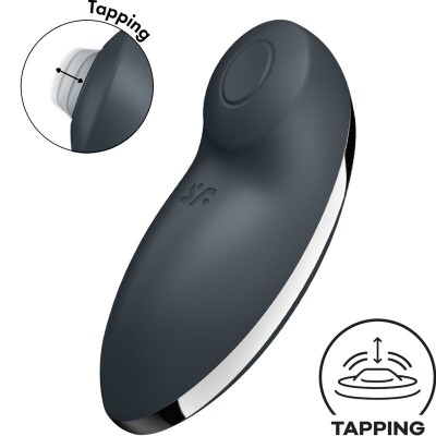 SATISFYER TAP CLIMAX 2 VIBRADOR ESTIMULADOR GRIS