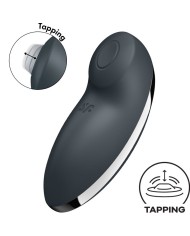 SATISFYER TAP CLIMAX 2 VIBRADOR ESTIMULADOR GRIS