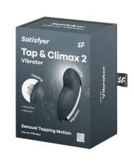 SATISFYER TAP CLIMAX 2 VIBRADOR ESTIMULADOR GRIS