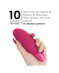 WOMANIZER ENHANCE ESTIMULADOR DE CLITORIS ROSA VIBRANTE