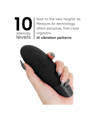 WOMANIZER ENHANCE ESTIMULADOR DE CLITORIS NEGRO
