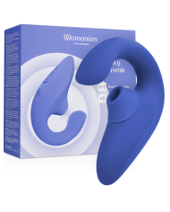WOMANIZER BLEND ESTIMULADOR VIBRADOR RABBIT AZUL