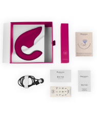 WOMANIZER BLEND ESTIMULADOR VIBRADOR RABBIT FUCSIA