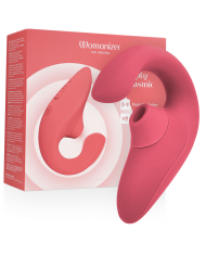 WOMANIZER BLEND ESTIMULADOR VIBRADOR RABBIT ROSA