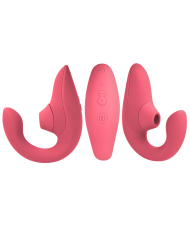 WOMANIZER BLEND ESTIMULADOR VIBRADOR RABBIT ROSA