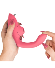 WOMANIZER BLEND ESTIMULADOR VIBRADOR RABBIT ROSA