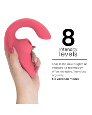WOMANIZER BLEND ESTIMULADOR VIBRADOR RABBIT ROSA