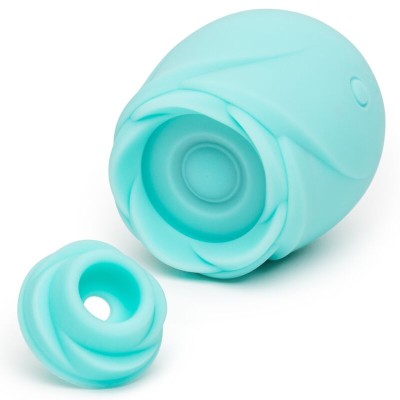 ROMP ROSE GLOW SUCCIONADOR DE CLITORIS BRILLANTE EN LA OSCURIDAD